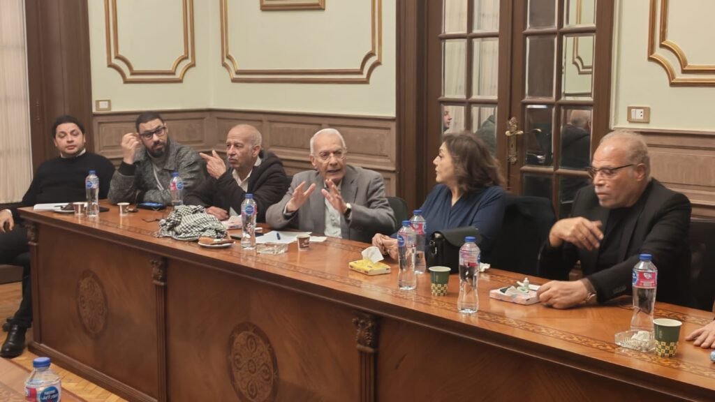 جانب من اجتماع سابق للحركة المدنية 
