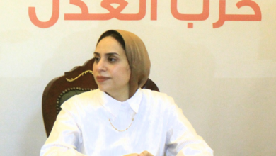النائبة فاطمة عادل عضوة مجلس النواب عن حزب العدل في حوار خاص مع موقع ليبرالي - تصوير أمير الرفاعي
