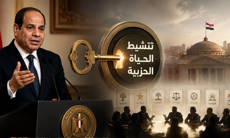 تنشيط الحياة الحزبية- تصميم معد عبر الذكاء الاصطناعي