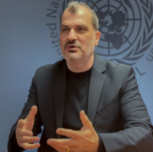داني الغفري، المتحدث الرسمي باسم قوة الأمم المتحدة المؤقتة في لبنان "اليونيفيل"