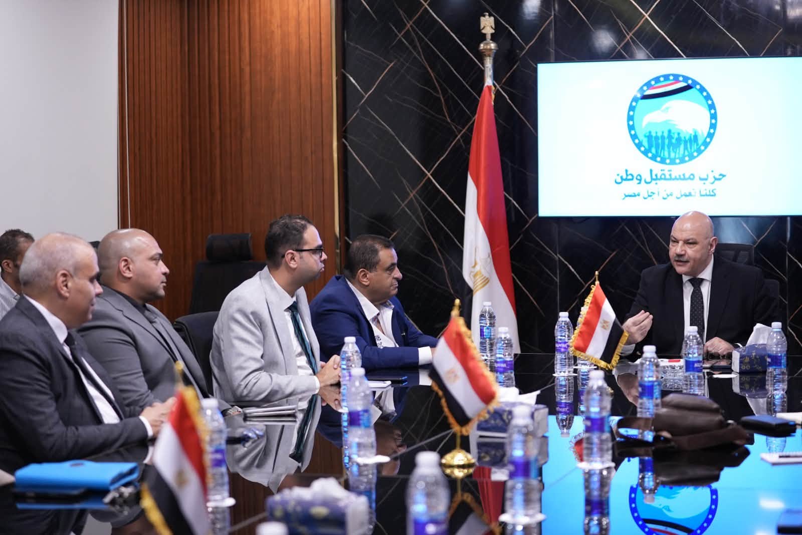 حزب مستقبل وطن- اجتماع سابق لأمانة العضوية بالحزب