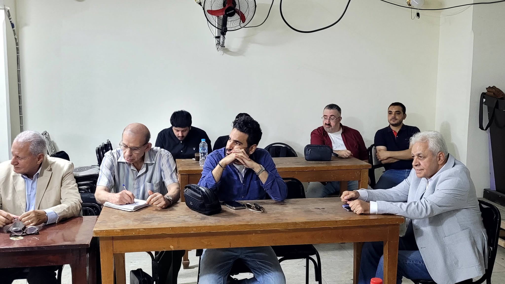 حمدين صباحي في اجتماع الحركة المدنية الديمقراطية