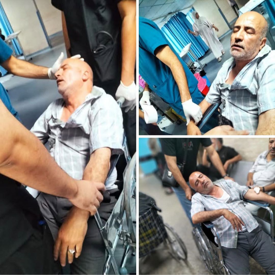 انهيار مدير مدرسة