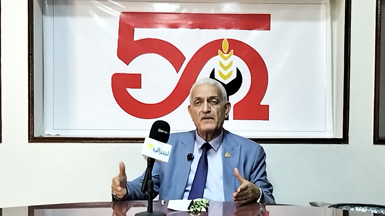 النائب عاطف مغاوري رئيس الهيئة البرلمانية لحزب التجمع - تصوير أمير الرفاعي - خاص ليبرالي 