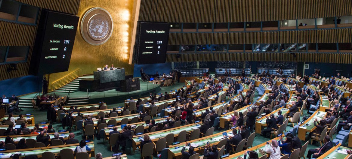 الجمعية العامة في الأمم المتحدة