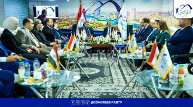 قيادات «العدل» يهنئون السعيد غنيم برئاسة «المؤتمر».. وتوافق على تعزيز الحوار والتعاون السياسي
