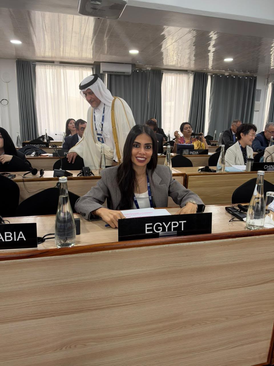 هايدي المغازي أمام «البرلماني الدولي»: الذكاء الاصطناعي يجب أن يصون حقوق العاملين ويوسع فرصهم