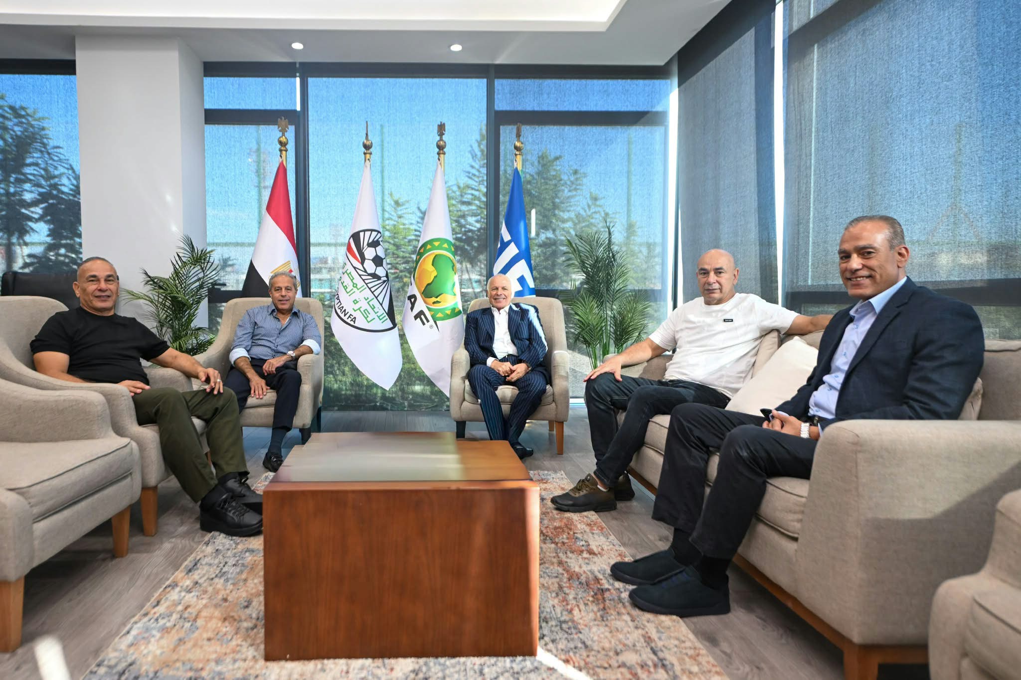 تأكيدا لانفراد ليبرالي.. أبوريدة ينهي الخلافات بين التوأم والدردنلي