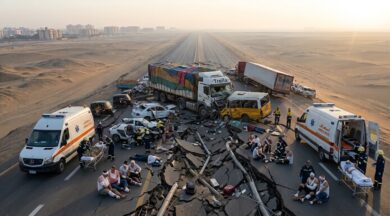 90 ألف ضحية على طرق مصر في عام