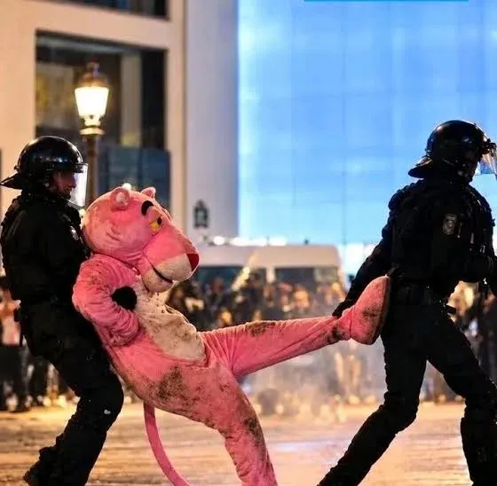 من شوارع فرنسا إلى منصات التواصل.. حكاية صورة اعتقال النمر الوردي