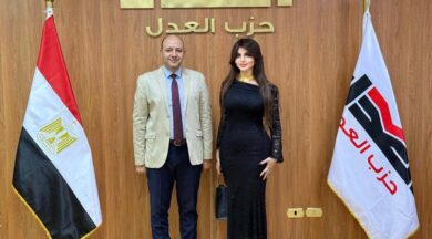 الإعلامية رانيا السحار تنضم إلى حزب العدل