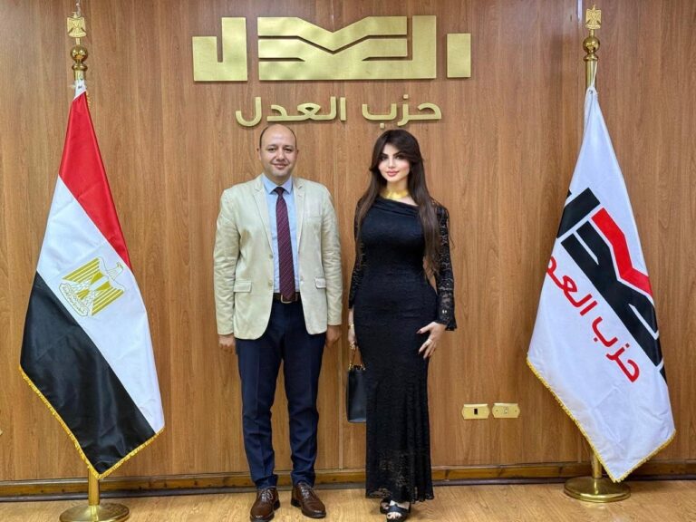 الإعلامية رانيا السحار تنضم إلى حزب العدل