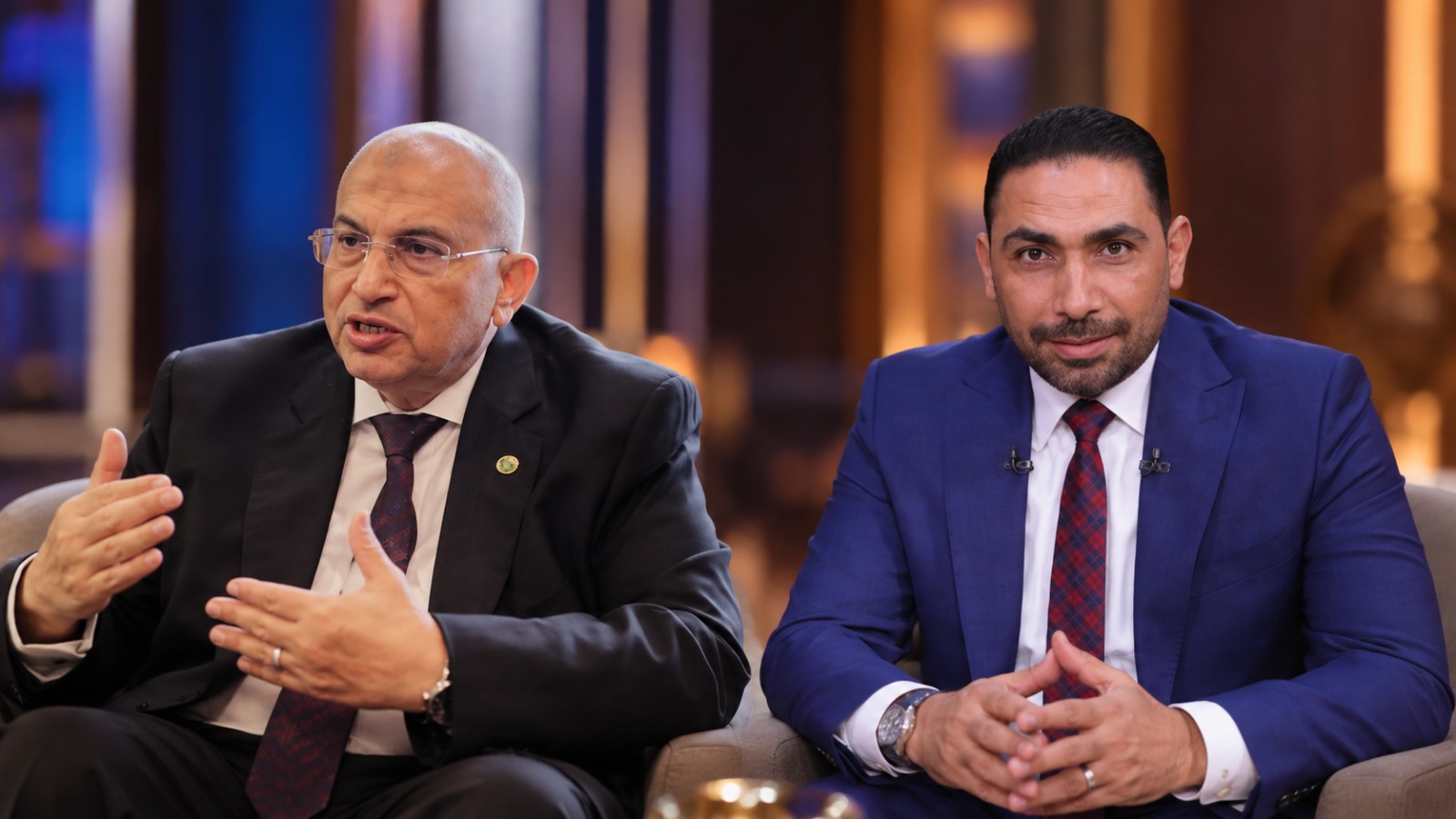 النائبان محمد جامع وأشرف عبد الغني